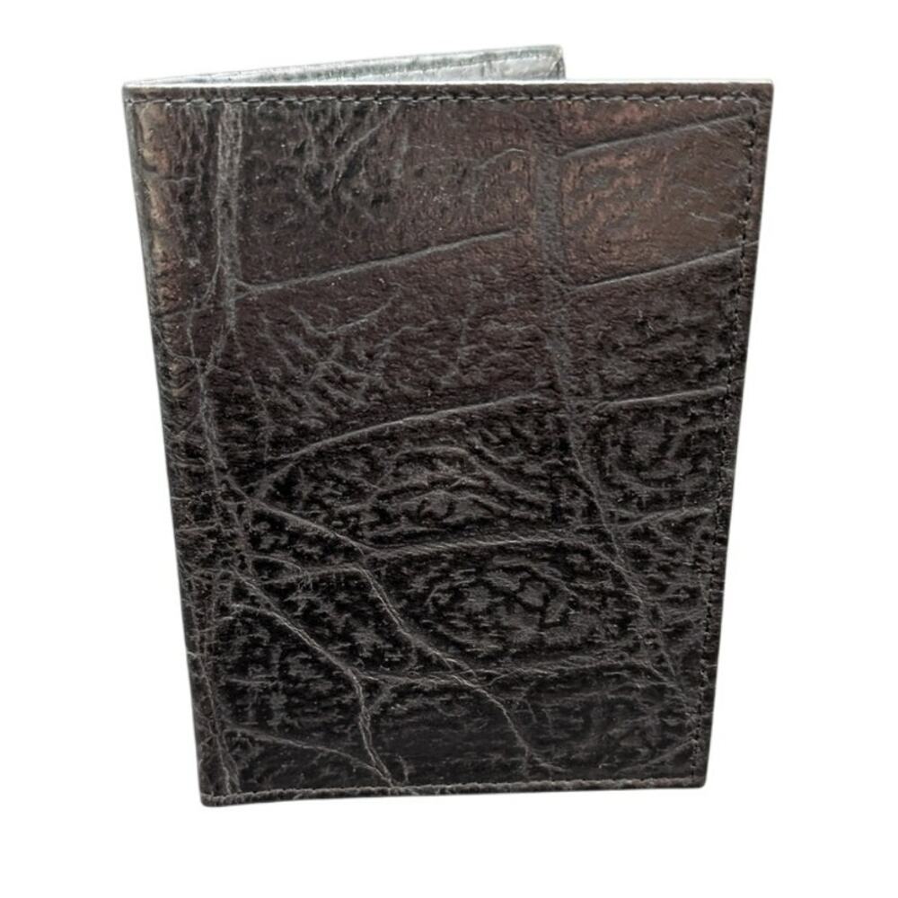 Vintage Prince Gardner Wallet Mens Black Leather Bi-Fold Billfold Preppy Casual